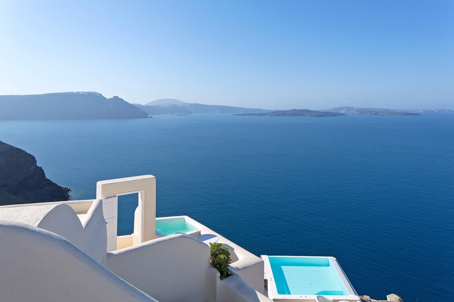 Canaves Oia — Caldera terrace