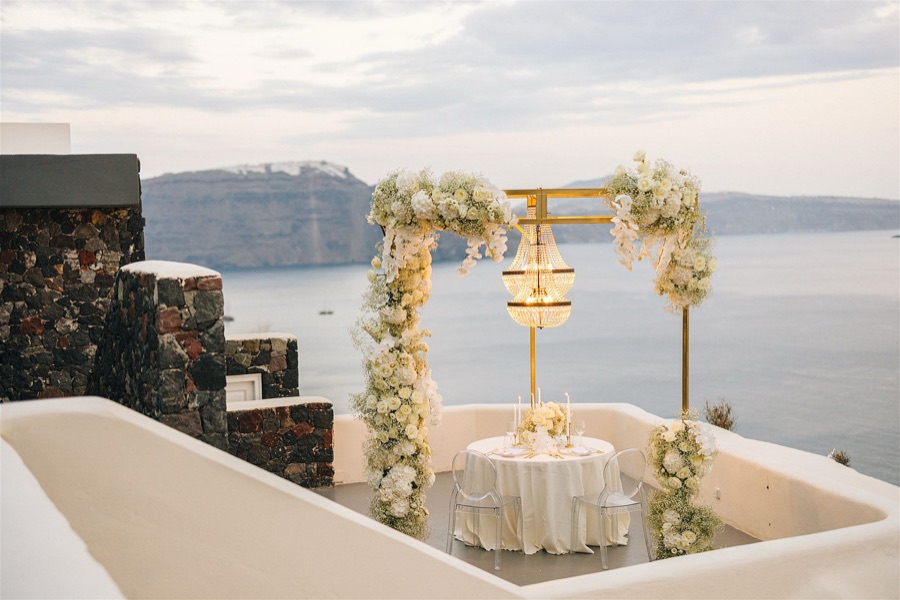 Canaves Oia — Private dining
